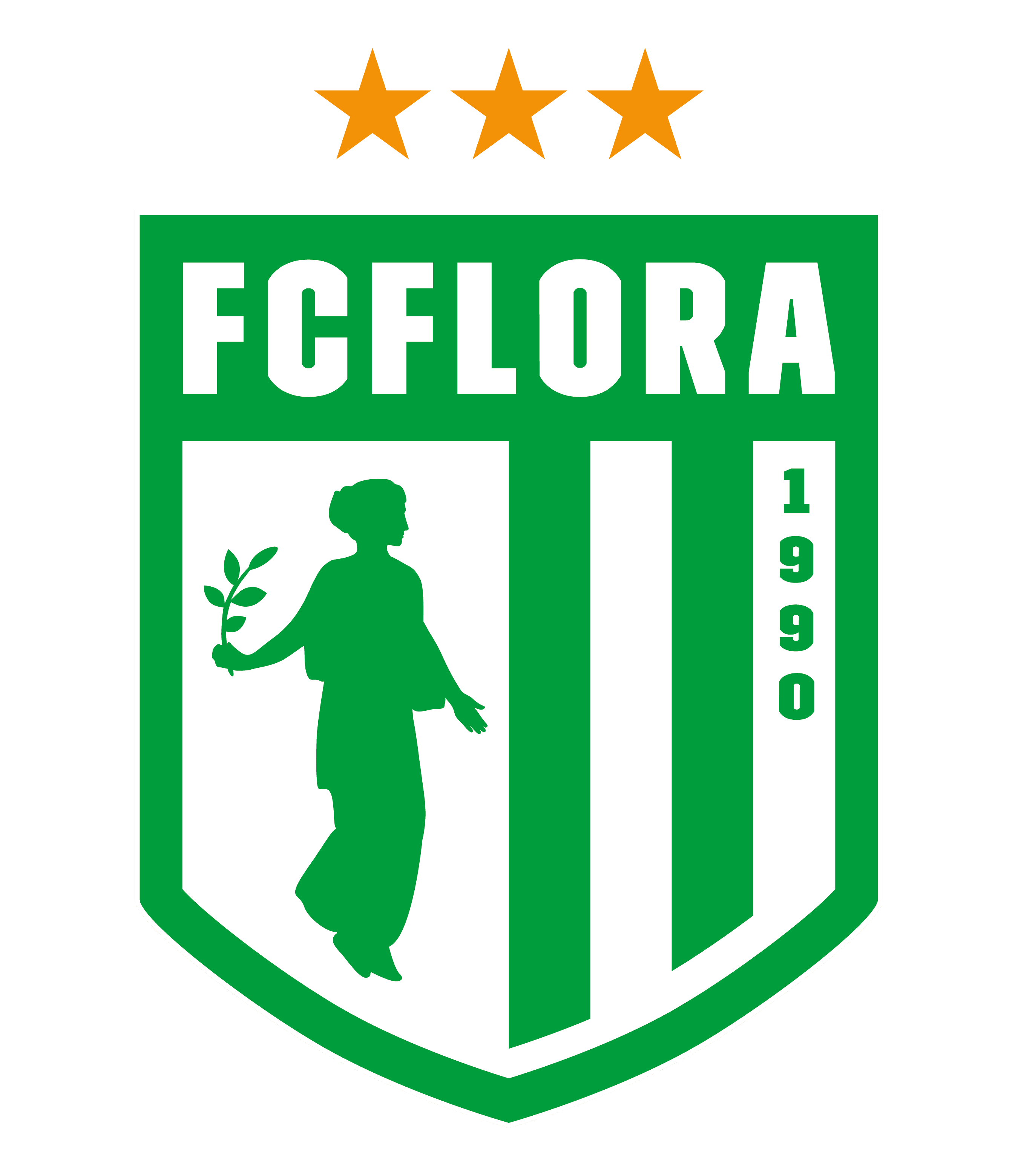 Klubbmärke för FC Flora Tallinn