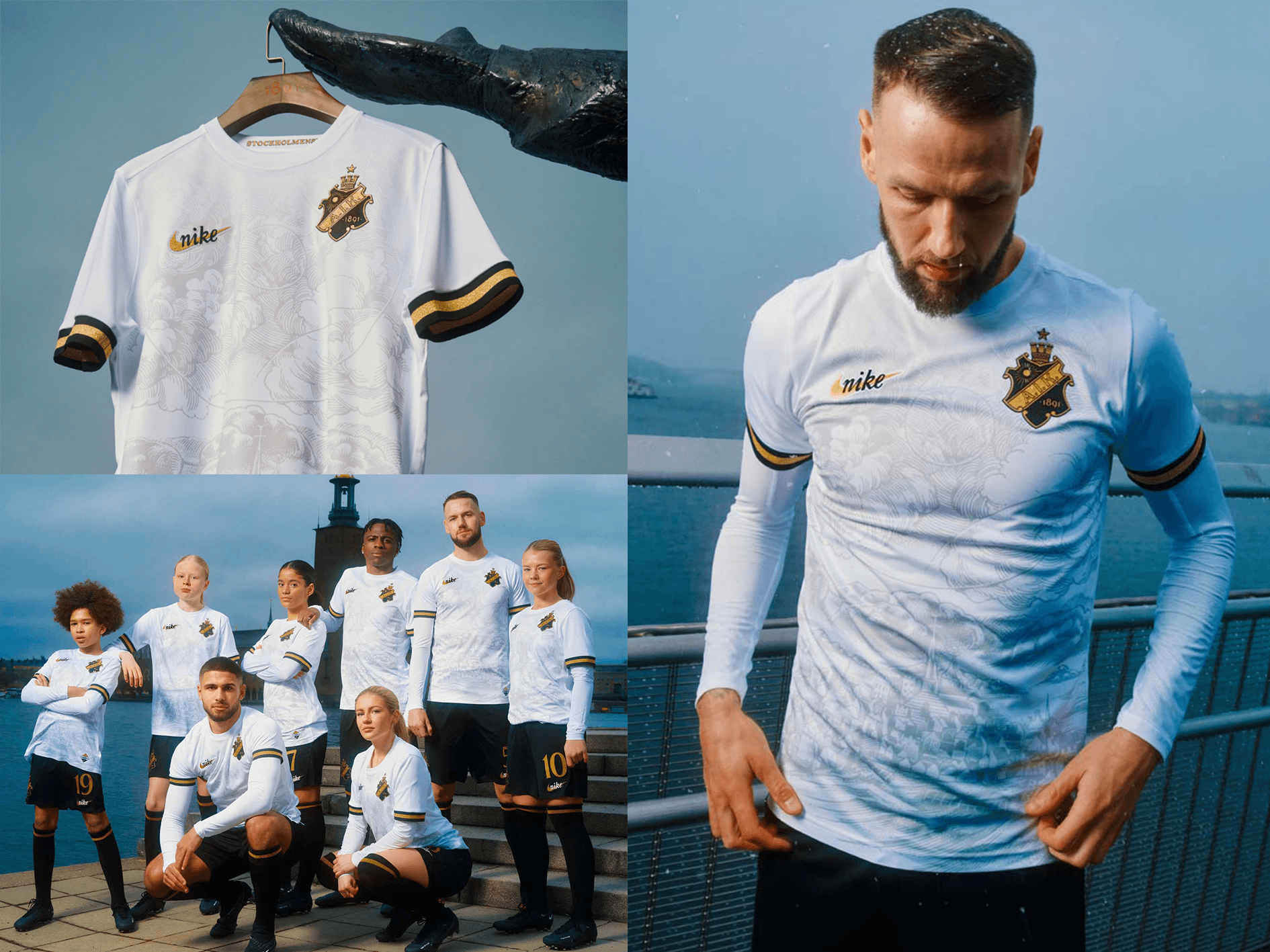 Bildsamling på cuptröjan 2023